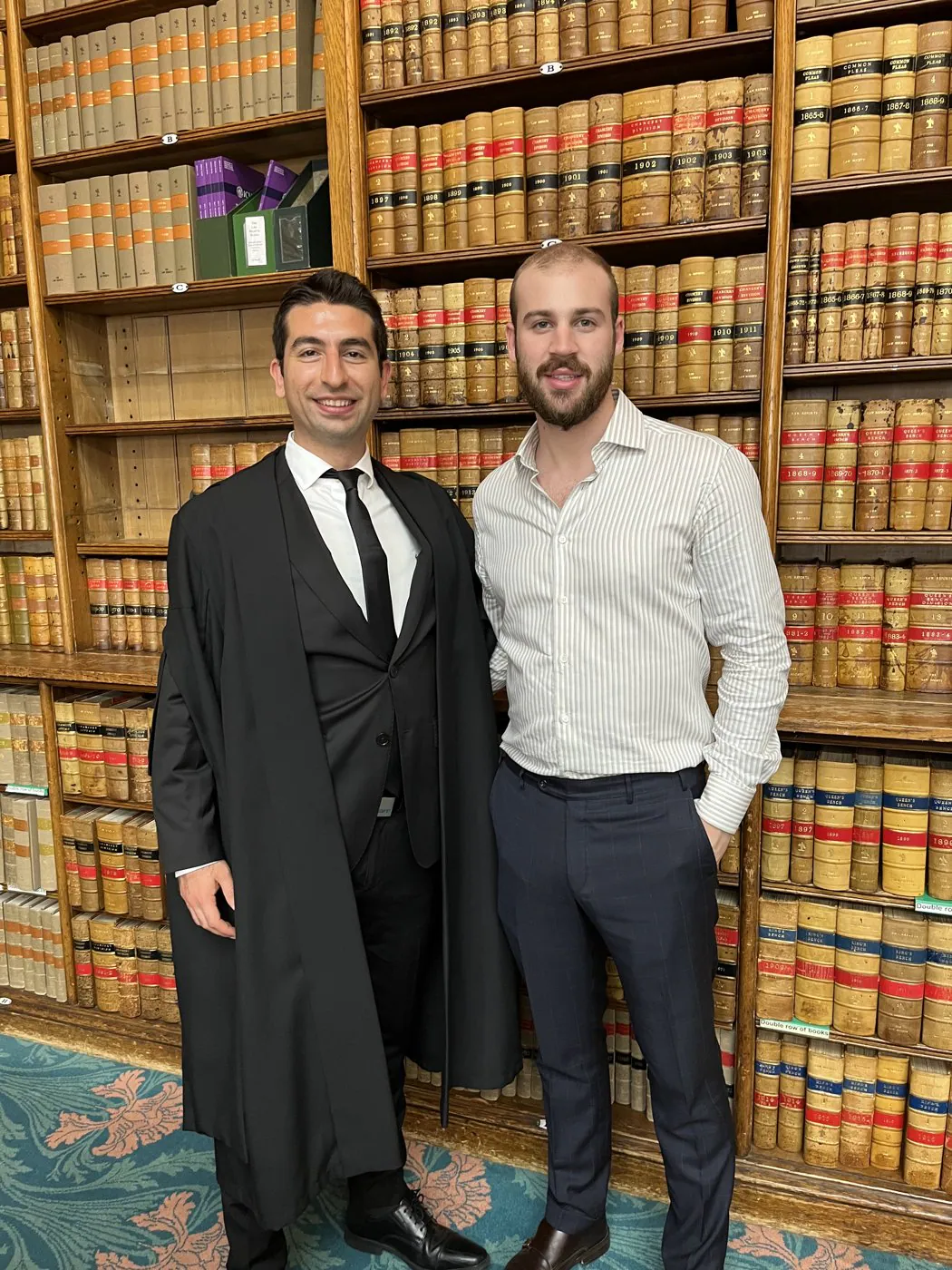 Berat Murat Terzioğlu et le Dr Can Eken, Londres, 2022